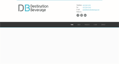 Desktop Screenshot of destinationbeverage.com